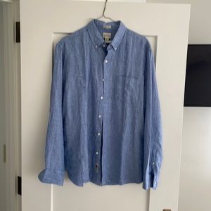 Baird McNutt Irish linen shirt - Blue - XL - New with tags